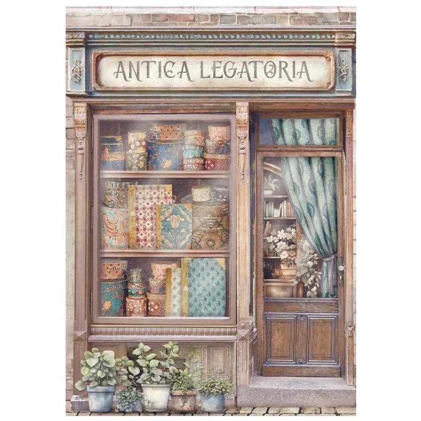 Stamperia - Decopatch Papier "Backgrounds" Decoupage A6 - 8 Bogen  