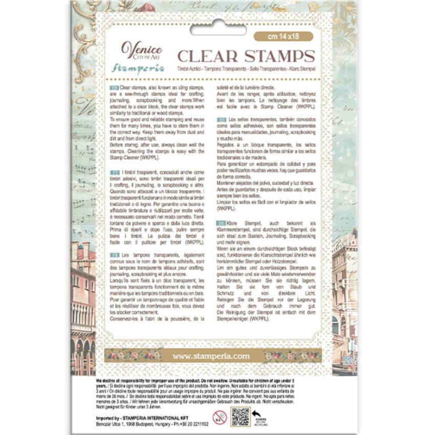 Stamperia - Stempelset "Elements" Clear Stamps