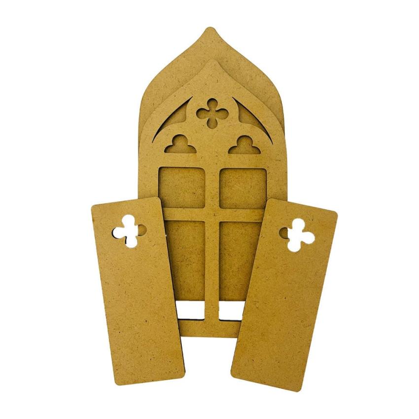 Stamperia - Holzteile "Window" MDF Crafty Shapes Blanks