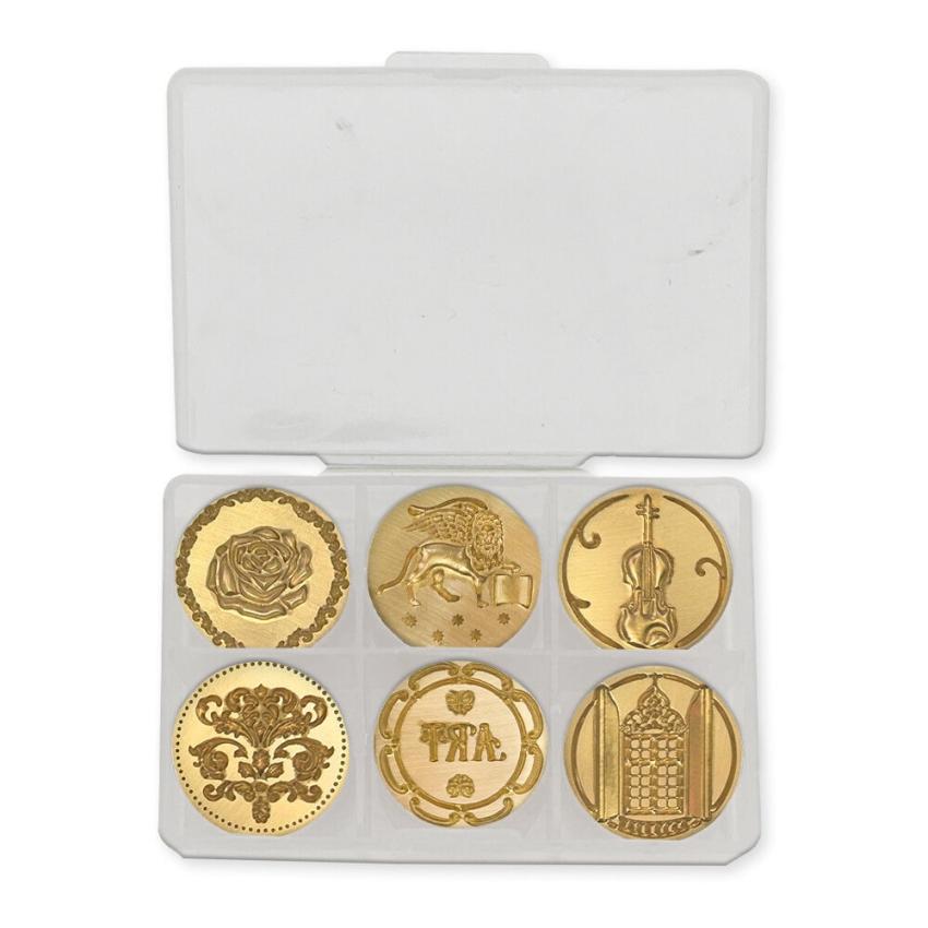 Stamperia - Wachssiegel Stempel "Venice City of Art" Wax And Seals Handle With Seal