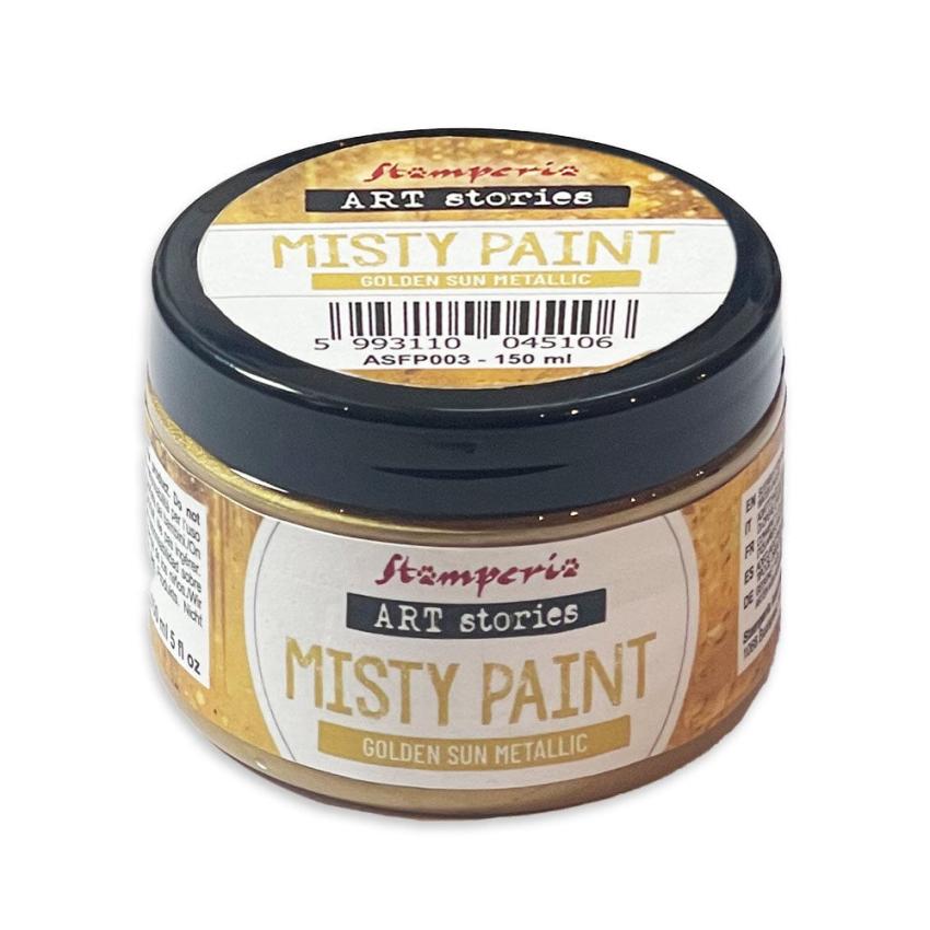 Stamperia - Misty Paint "Metallic Golden Sun" 150ml
