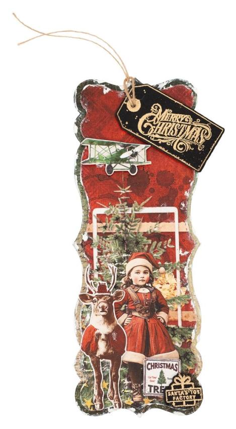 Studio Light - Stanzteile "Grunge" Die Cut Block - 20 Bogen