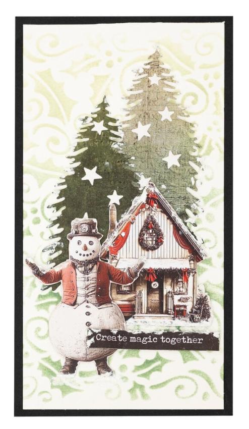 Studio Light - Stanzteile "Grunge" Die Cut Block - 20 Bogen