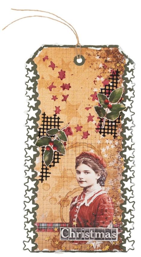 Studio Light - Stanzteile "Grunge" Die Cut Block - 20 Bogen