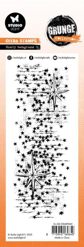 Studio Light - Stempel "Starry Background" Clear Stamps Grunge Collection