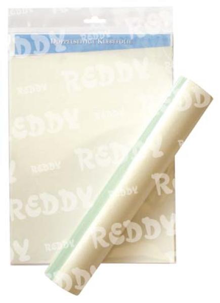 Doppelseitige Klebefolie, transparent DIN A4