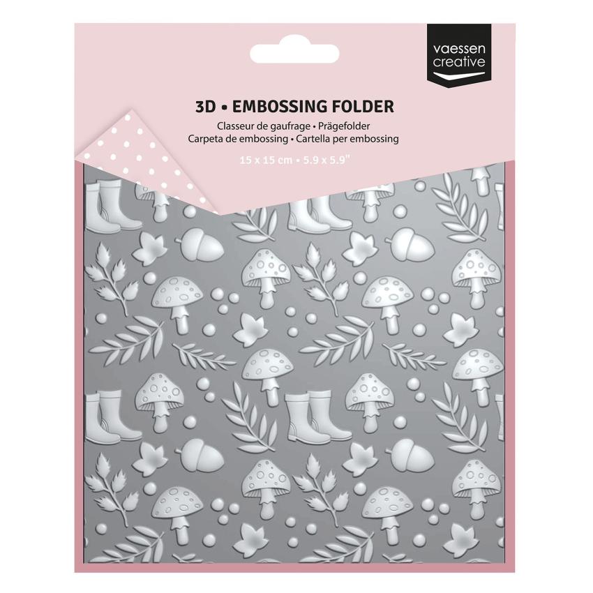 Vaessen Creative - Prägefolder "Herbstliche Figuren" Embossingfolder