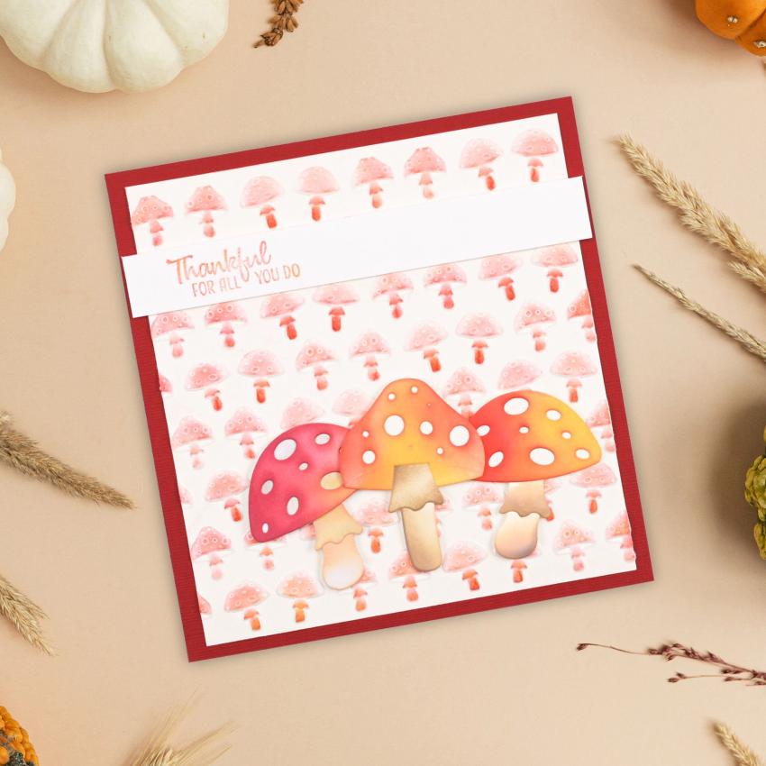 Vaessen Creative - Stanzschablone "Build a Mushroom" Dies