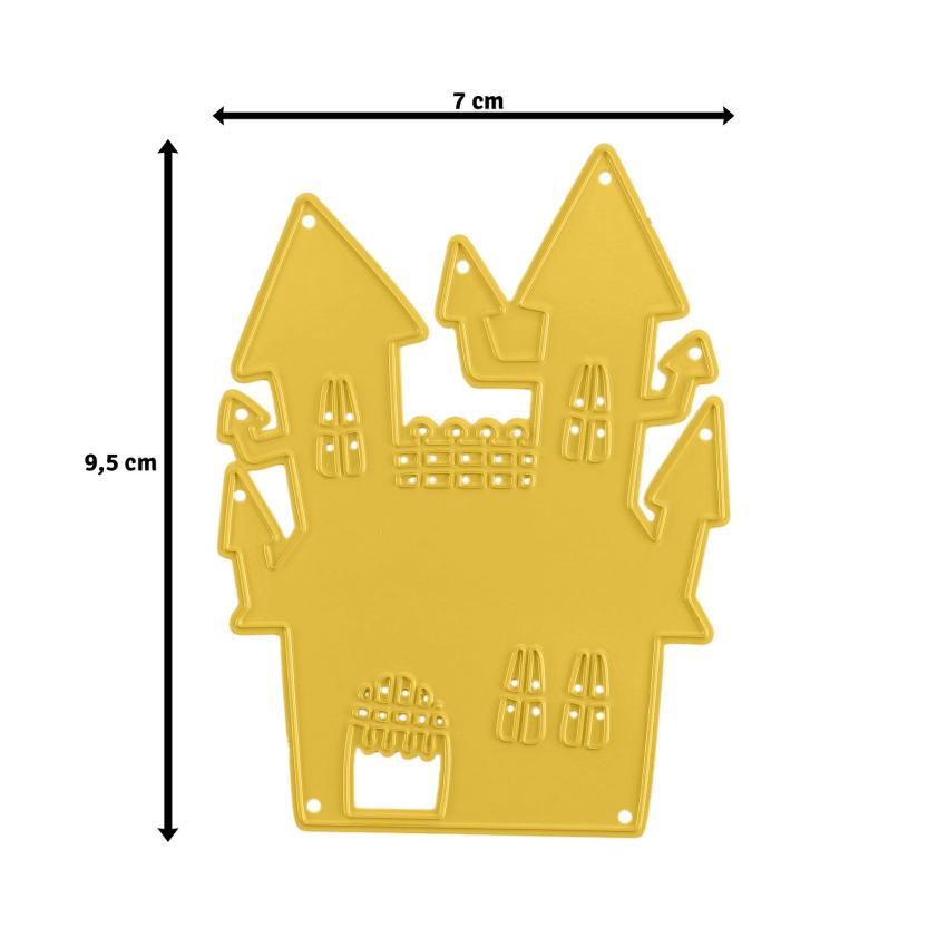 Vaessen Creative - Stanzschablone "Haunted House" Dies