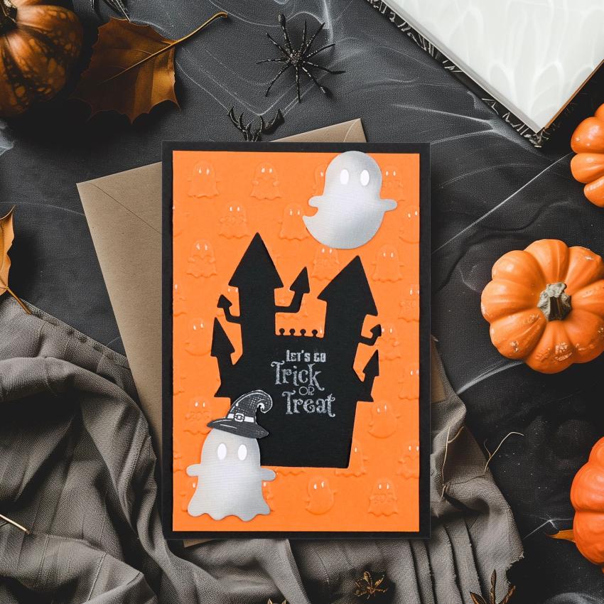 Vaessen Creative - Stanzschablone "Haunted House" Dies