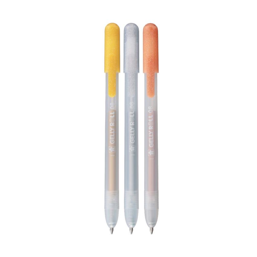 Sakura - Gelstift - Metallic Set "Gold Silver Copper" Gelly Roll Pen Retractable