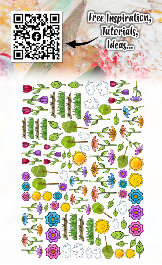 AALL and Create - Stanzteile "Earth & Sky" Ephemera Die-Cuts