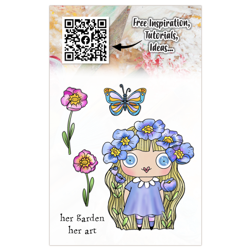 AALL and Create - Stempelset A7 "Her Garden" Clear Stamps