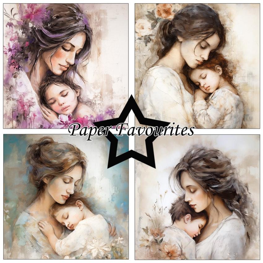 Paper Favourites - Designpapier "A Mother's Love" Paper Pack 6x6 Inch - 24 Bogen