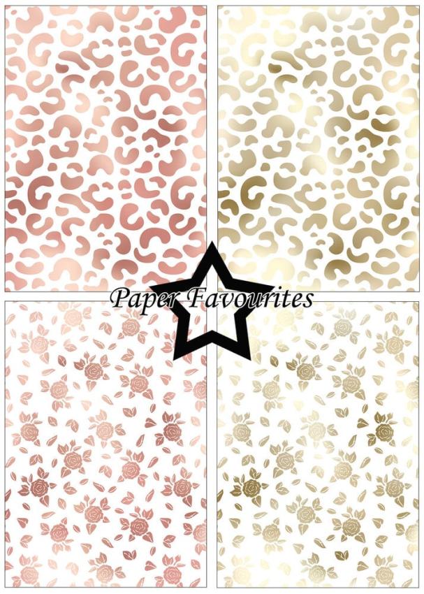 Paper Favourites - Designpapier "Luxury Wedding" Paper Pack A5 - 24 Bogen