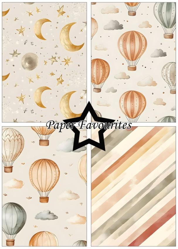 Paper Favourites - Designpapier "Newborn" Paper Pack A5 - 24 Bogen