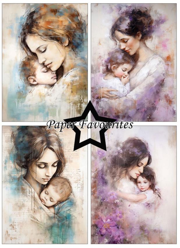 Paper Favourites - Designpapier "A Mother's Love" Paper Pack A6 - 24 Bogen