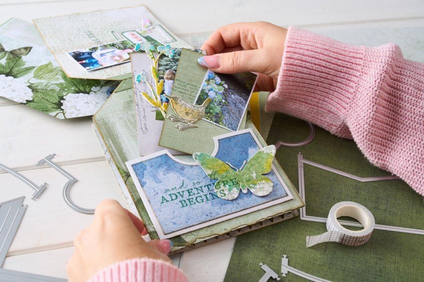 Sizzix - Stanzschablone "Snap and Swap Pockets" Thinlits Craft Dies by 49 and Market
