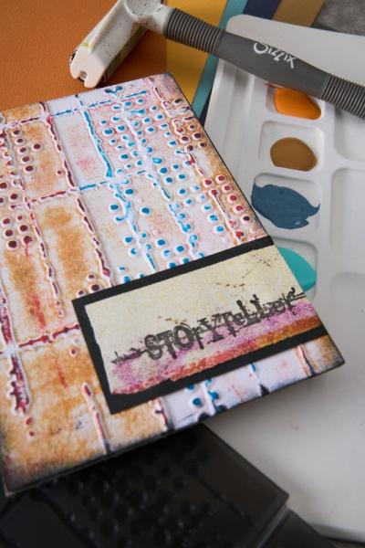Sizzix - 3D Prägefolder "Dot Matrix" Embossing Folder Design by Seth Apter