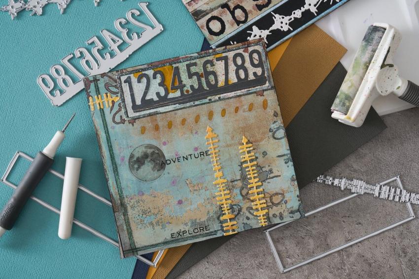Sizzix - Stanzschablone "Borderlines" Thinlits Craft Dies by Seth Apter