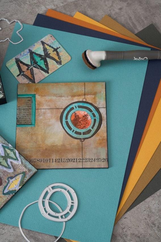 Sizzix - Stanzschablone "Roundabouts" Thinlits Craft Dies by Seth Apter