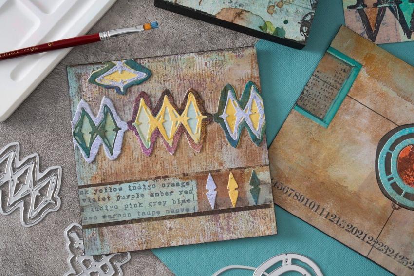 Sizzix - Stanzschablone "Roundabouts" Thinlits Craft Dies by Seth Apter