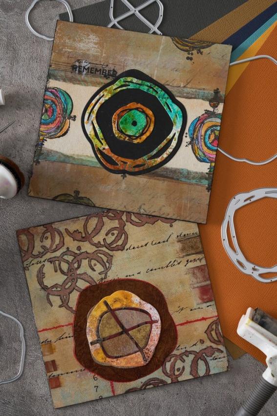 Sizzix - Stanzschablone "Twisters" Thinlits Craft Dies by Seth Apter