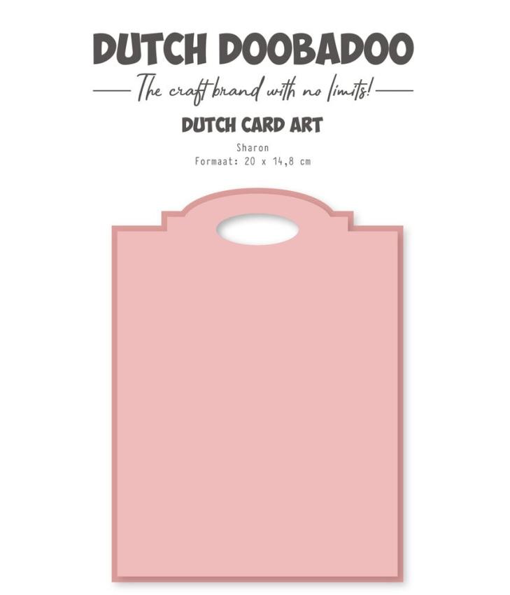 Dutch Doobadoo - Schablone A5 "Sharon" Stencil - Dutch Card Art