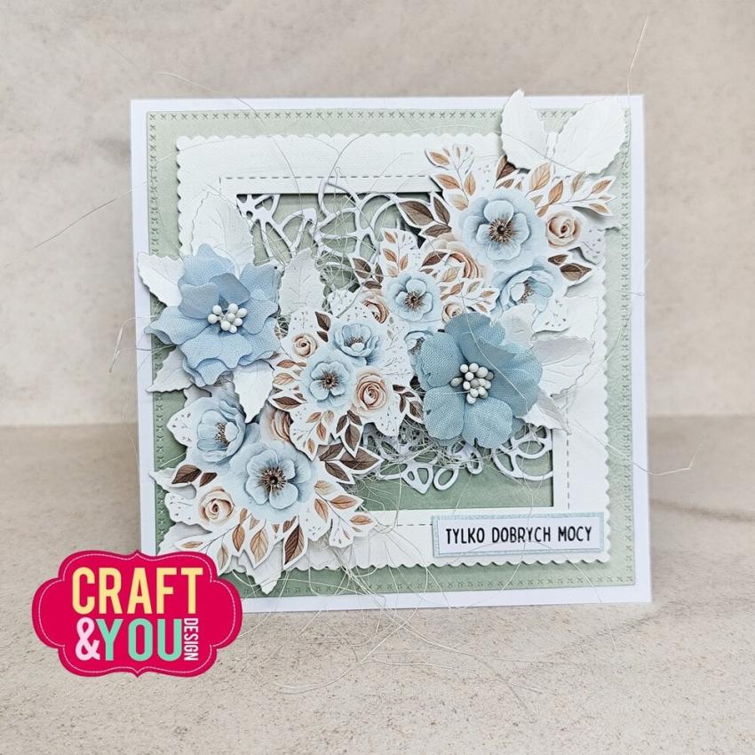 Craft & You Design - Stanzschablone "Flower Background" Dies