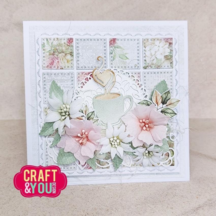 Craft & You Design - Stanzschablone "Square Decorative Stiches" Dies
