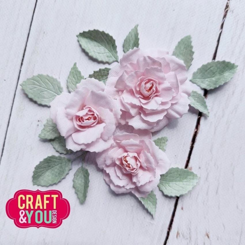 Craft & You Design - Stanzschablone "Rose Leaves" Dies