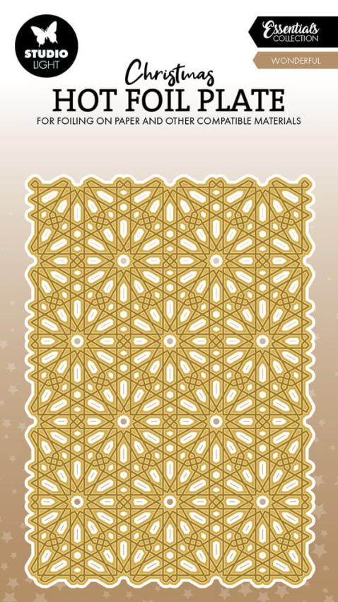 Studio Light - Hot Foil Dies "Wonderful Christmas"