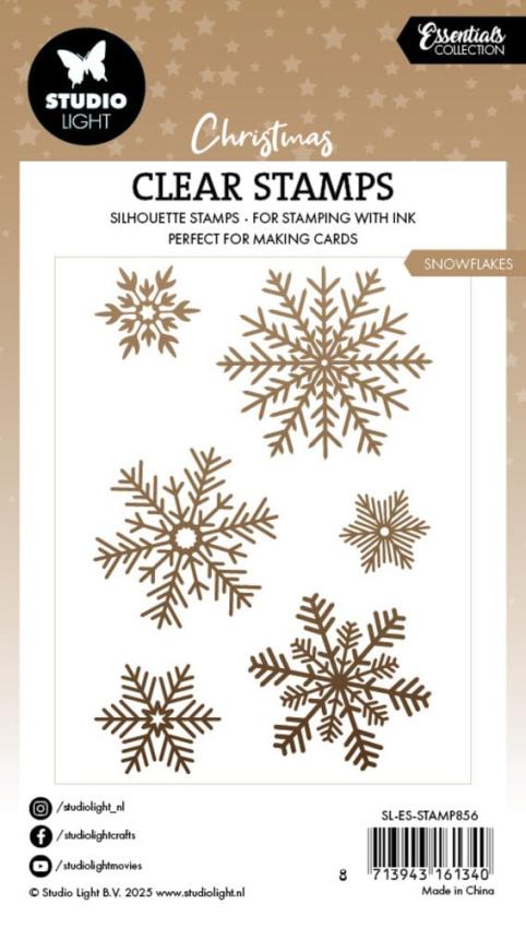 Studio Light - Stempelset "Snowflakes" Clear Stamps
