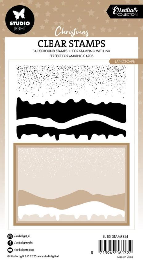 Studio Light - Stempelset "Landscape" Clear Stamps
