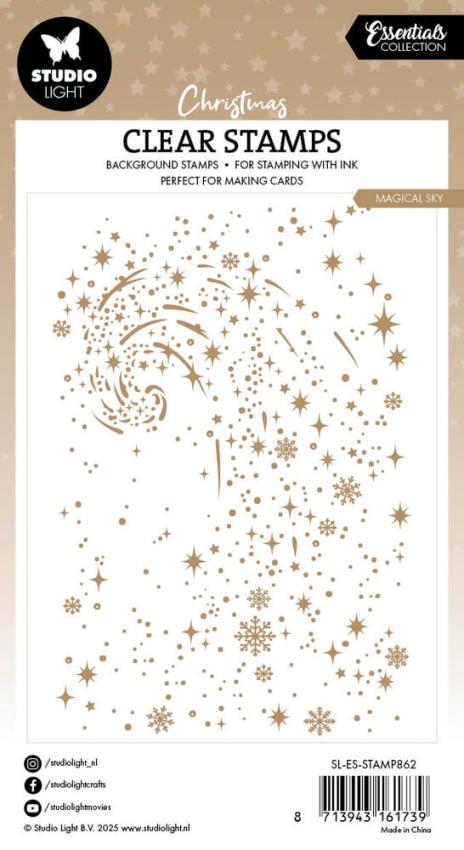 Studio Light - Stempel "Magical Sky" Clear Stamps