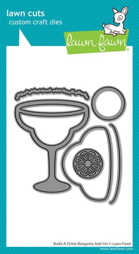 Lawn Fawn - Stanzschablone "Build-A-Drink Margarita" Add-on Die