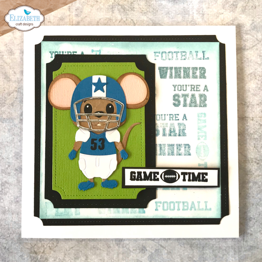 Elizabeth Craft Designs - Stempelset "Sport Sentiments" Clear Stamps