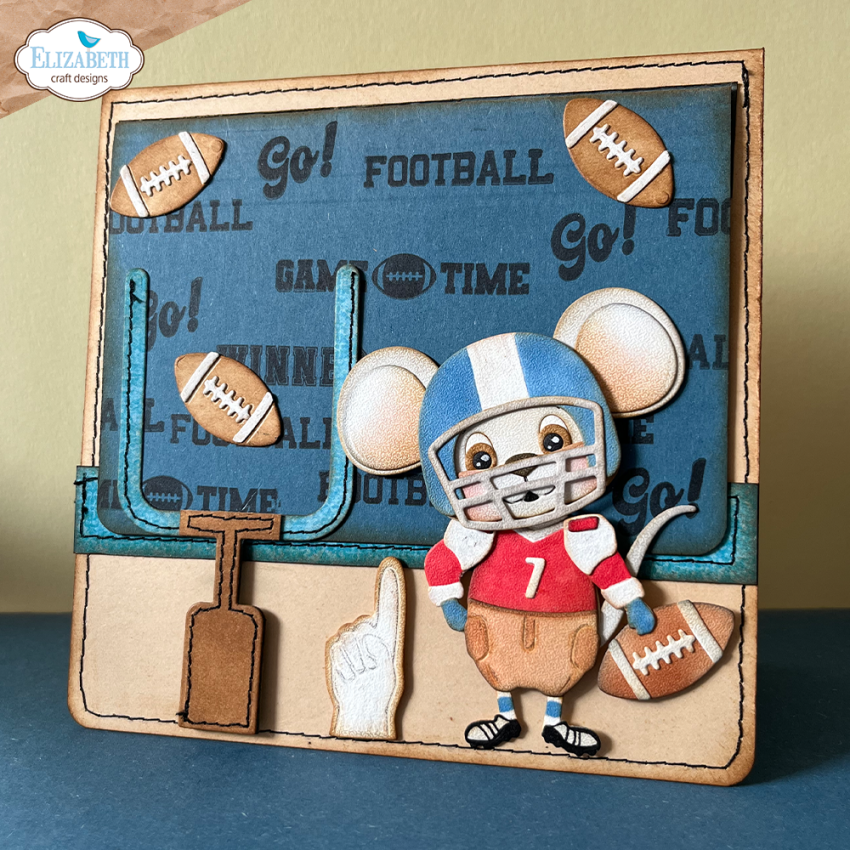 Elizabeth Craft Designs - Stempelset "Sport Sentiments" Clear Stamps