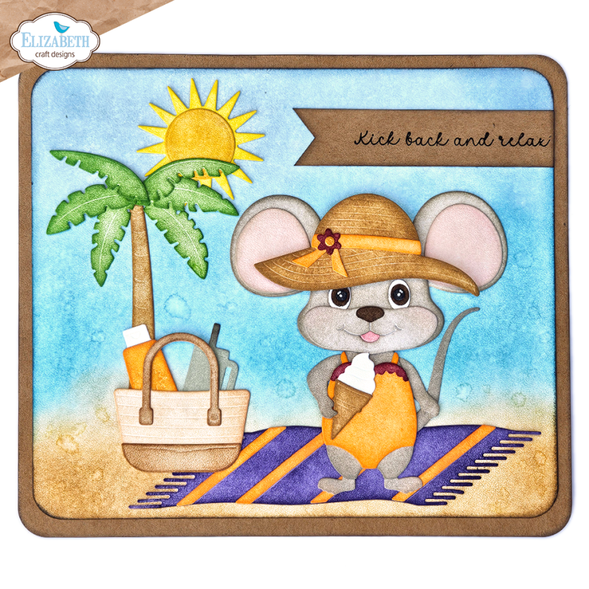 Elizabeth Craft Designs - Stanzschalone "Beach Scenery" Dies