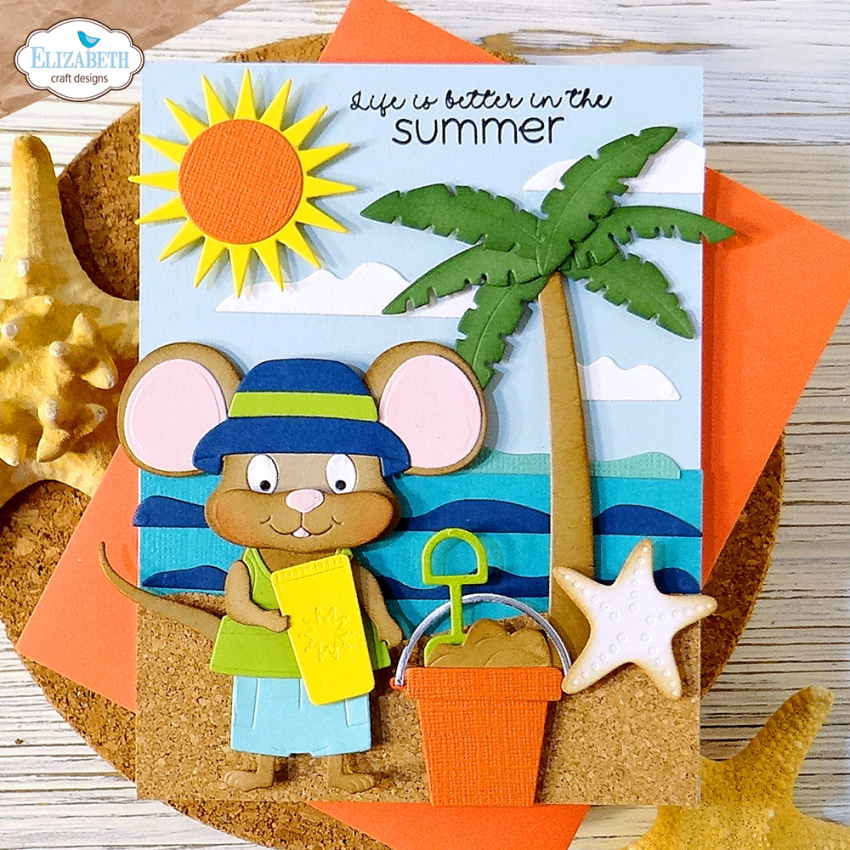Elizabeth Craft Designs - Stanzschalone "Beach Scenery" Dies