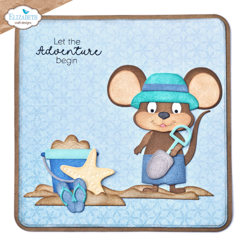 Elizabeth Craft Designs - Stanzschalone "Beach Accessories" Dies