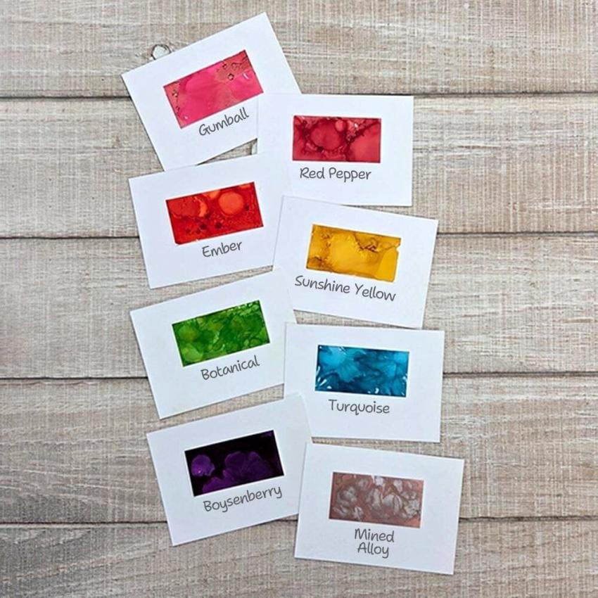 Ranger - Tim Holtz Alkoholtinte "Bright" Alcohol Ink 8x14ml