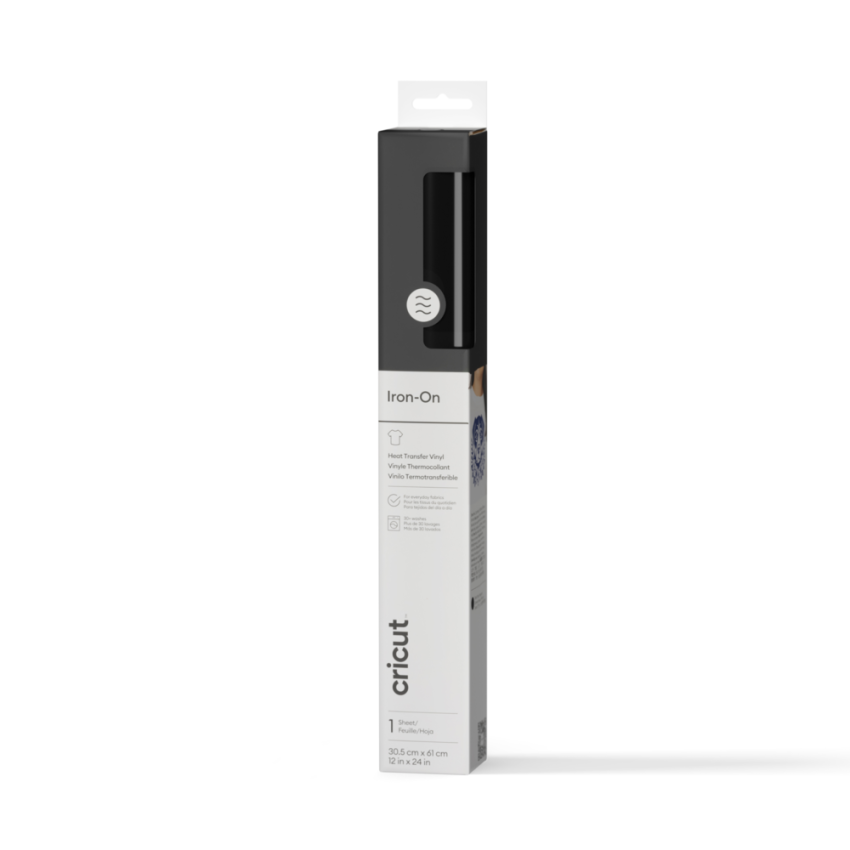 Cricut - Everyday Iron-On™ "Black" Transferfolie Rolle 