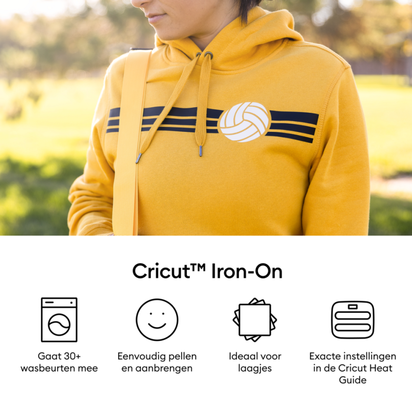Cricut - Everyday Iron-On™ "Black" Transferfolie Rolle 