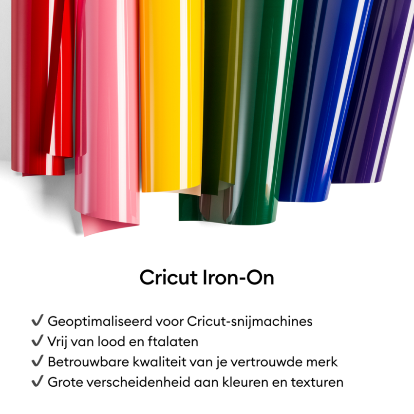 Cricut - Everyday Iron-On™ "Black" Transferfolie Rolle 
