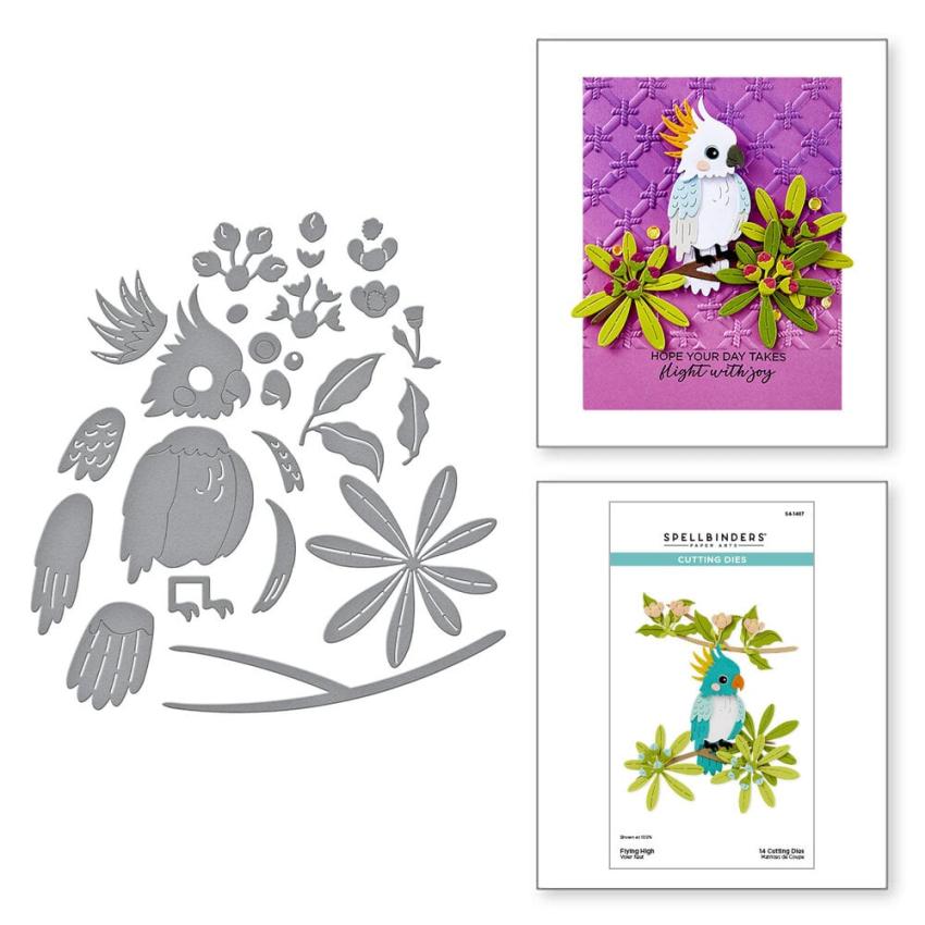 Spellbinders - Stanzschablone "Flying High" Dies