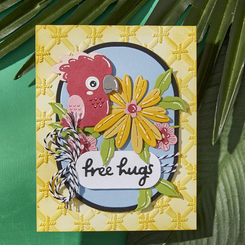 Spellbinders - Stanzschablone "Free Hugs Oscar" Dies