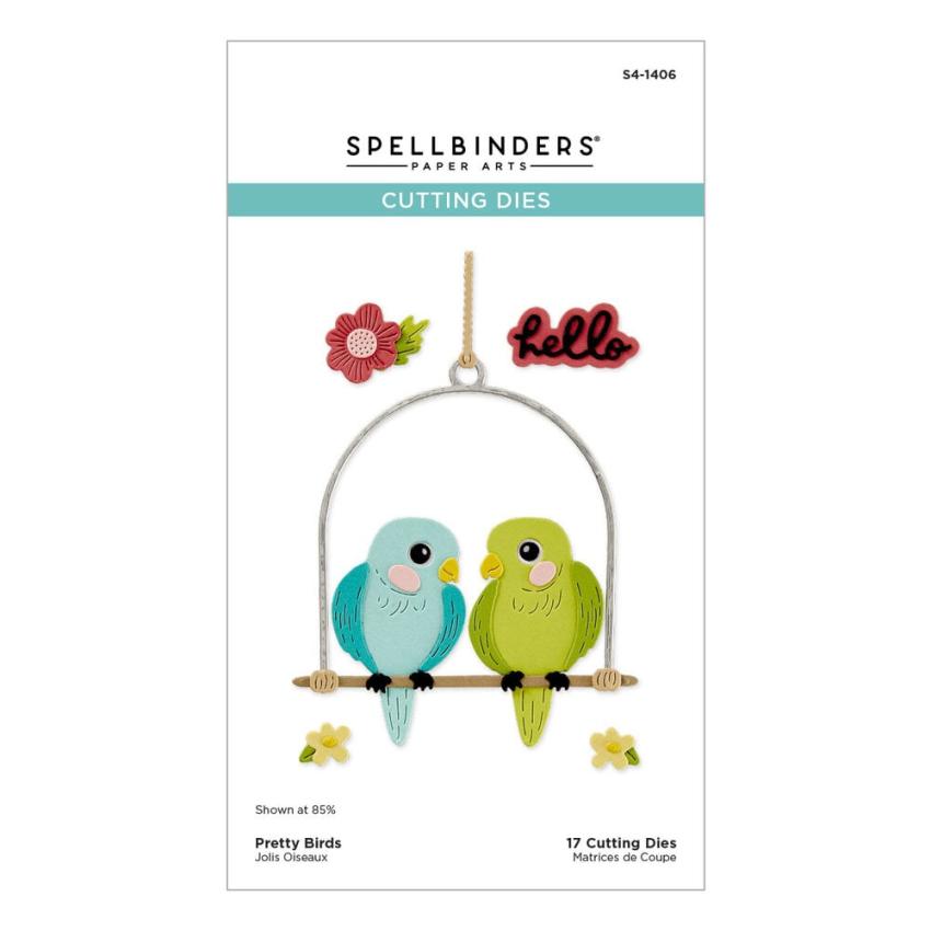 Spellbinders - Stanzschablone "Pretty Birds" Dies