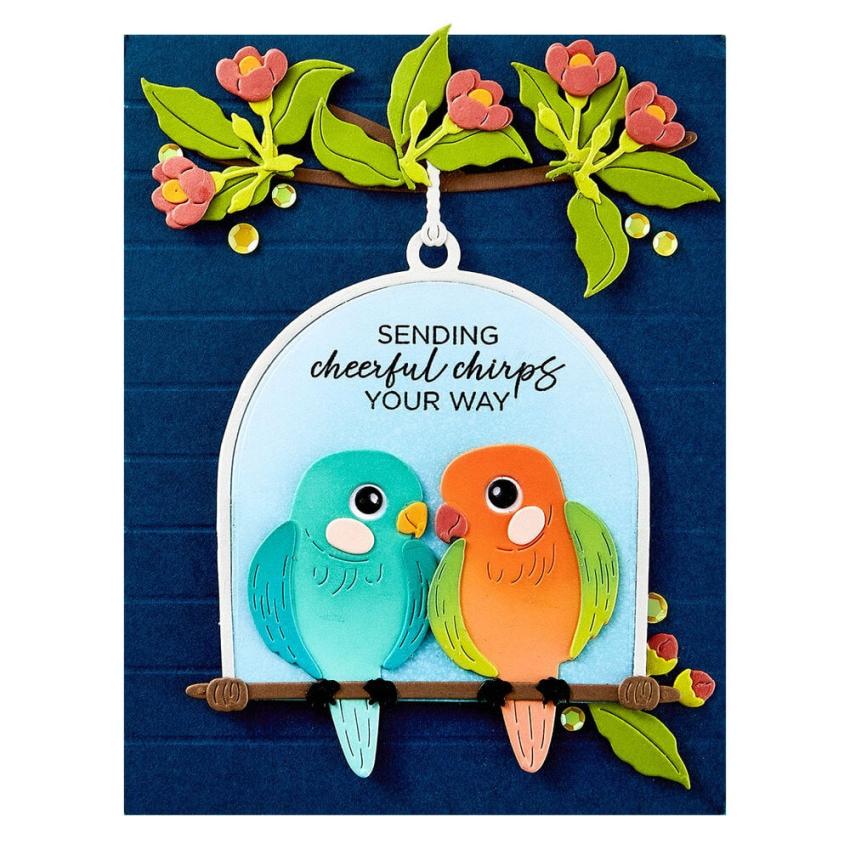Spellbinders - Stanzschablone "Pretty Birds" Dies