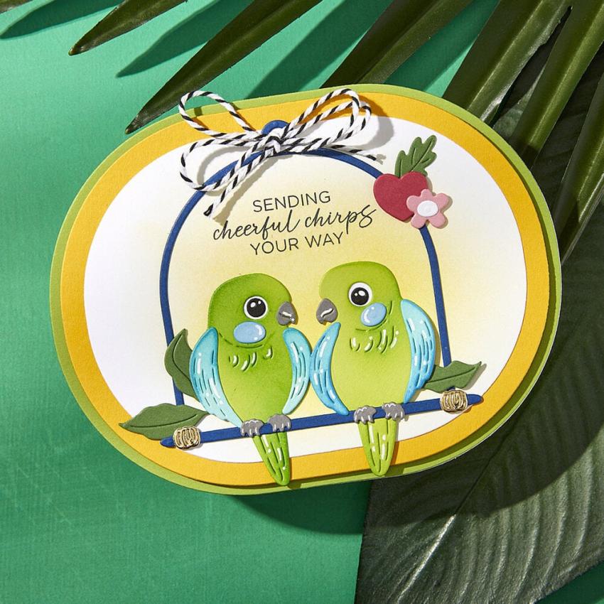Spellbinders - Stanzschablone "Pretty Birds" Dies